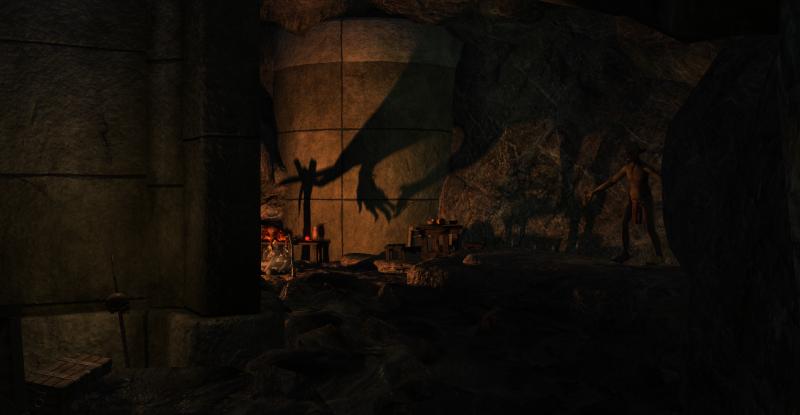 Timberscar Hollow interior in Skyblivion